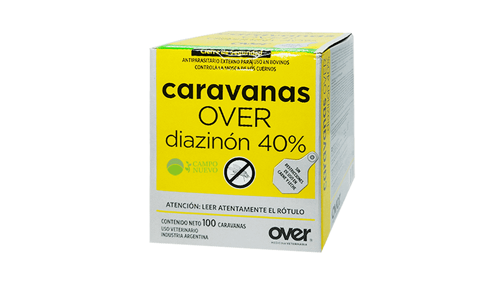 Caravanas Diazinón 40%