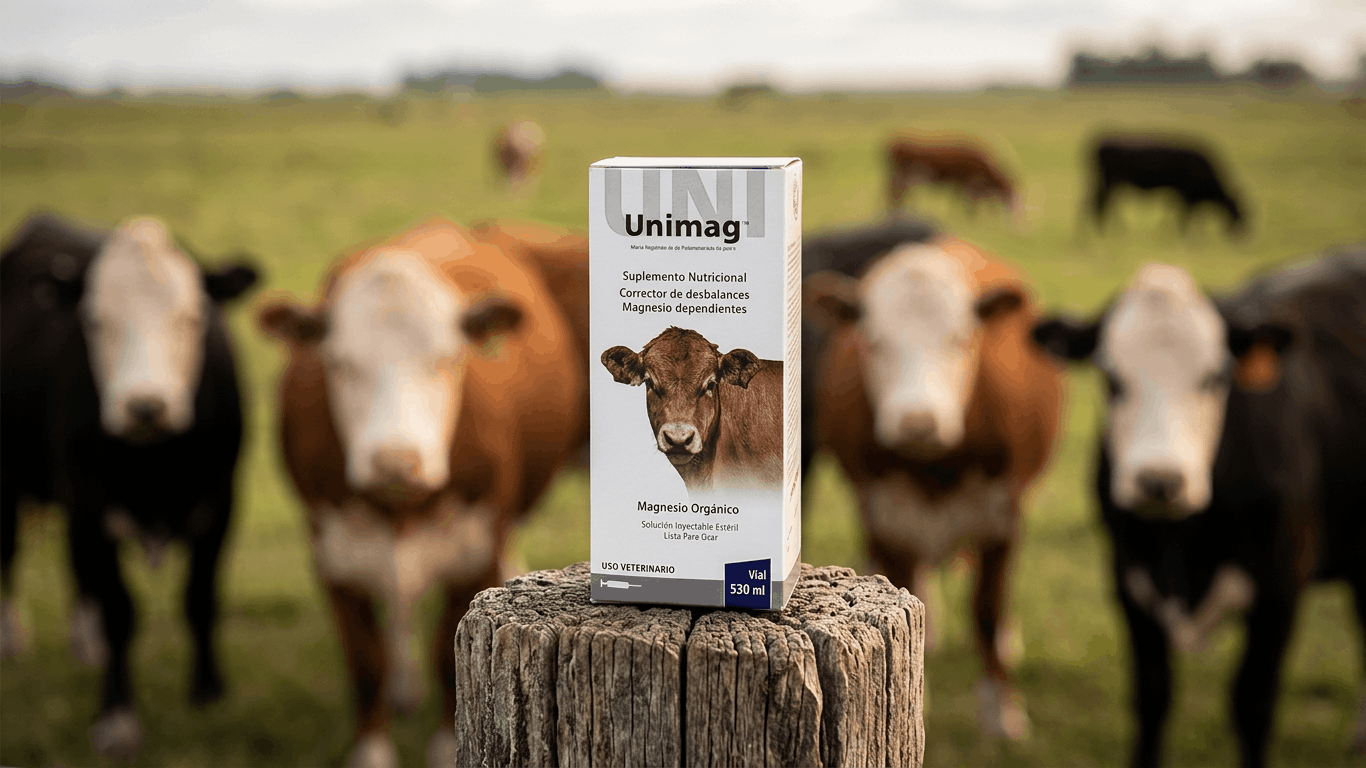 Unimag: Magnesio orgánico para prevenir la hipomagnesemia en bovinos