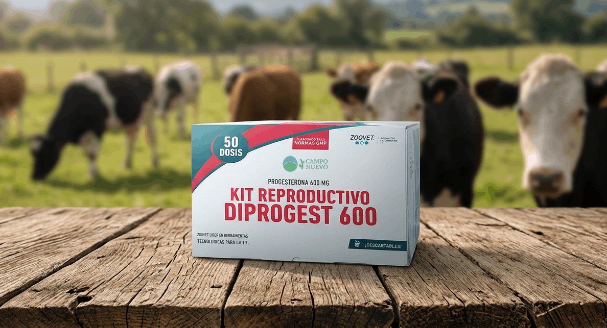 Kit Diprogest 600: cómo funciona el dispositivo de progesterona para IATF en bovinos