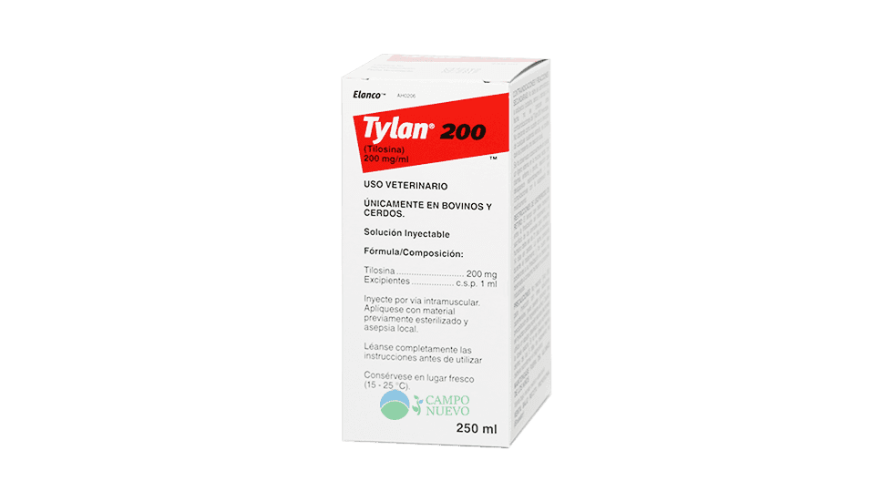 Tylan 200 Elanco 250ml.