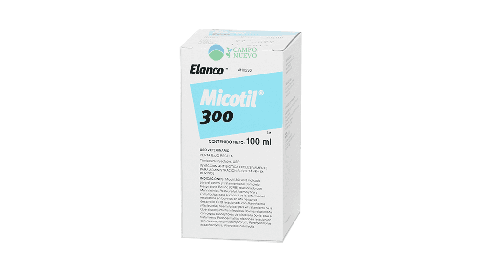 Micotil 300 Elanco 100ml.